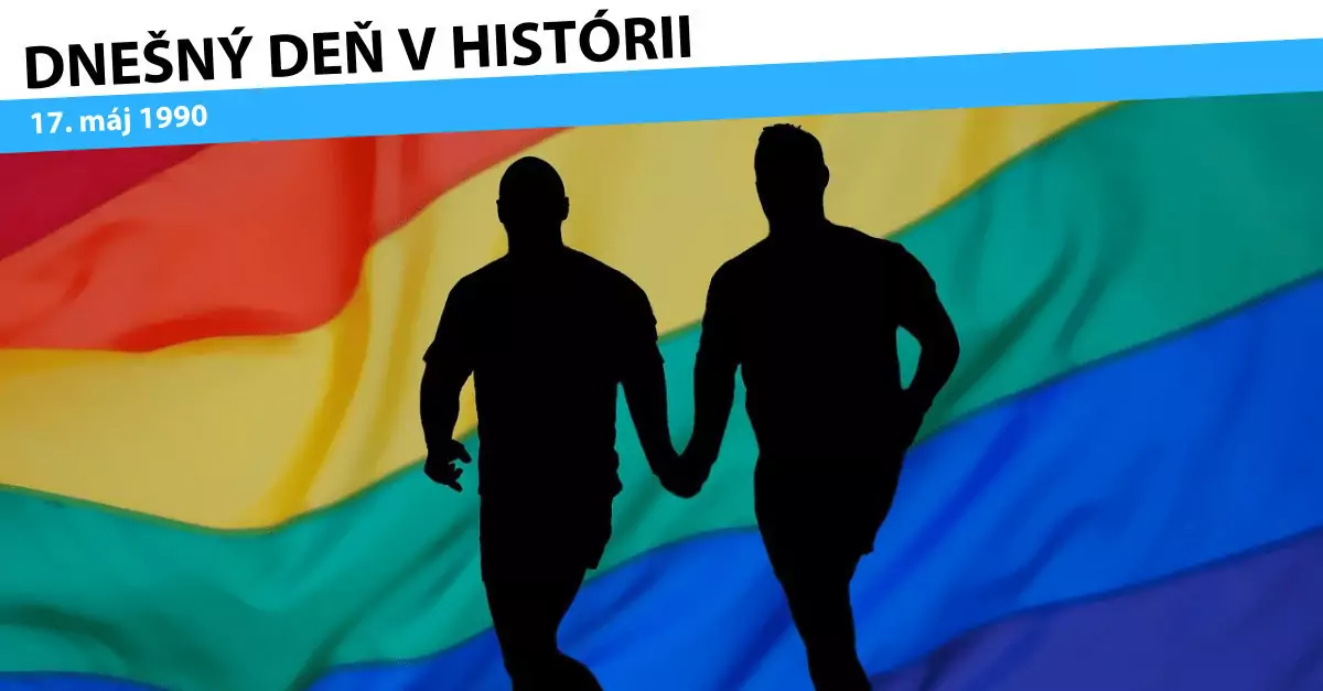 Dnešný deň v histórii - 17. mája pred 31 rokmi bola zo zoznamu chorôb vyškrtnutá homosexualita | Zaujímavý Svet